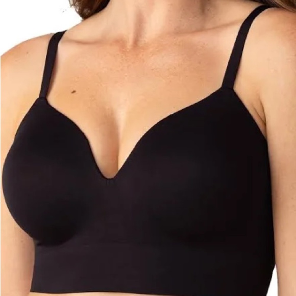 Shapermint Black Seamless Everyday T-Shirt Bra